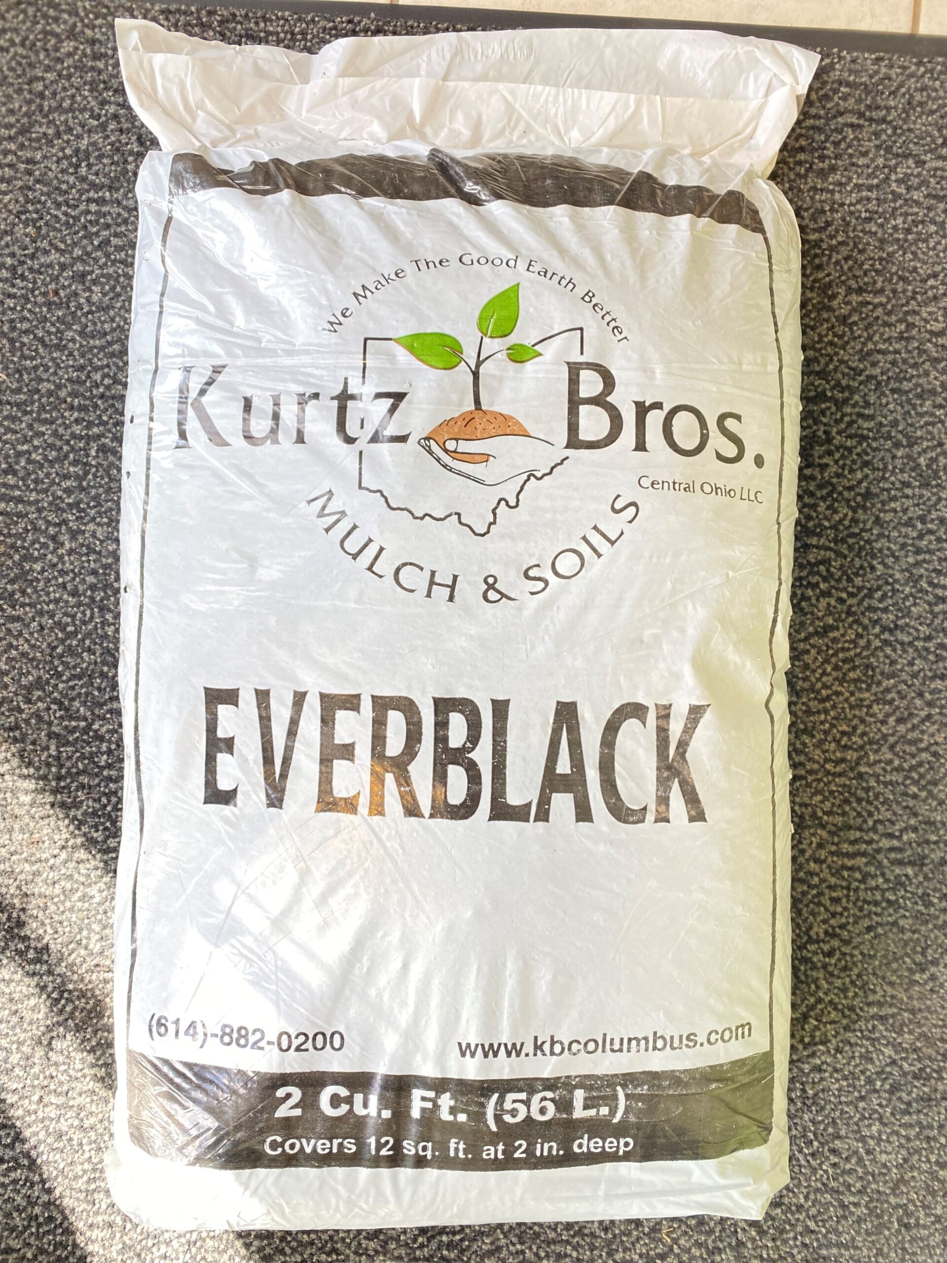 Everblack Bagged Mulch Columbus, OH Kurtz Bros Central Ohio